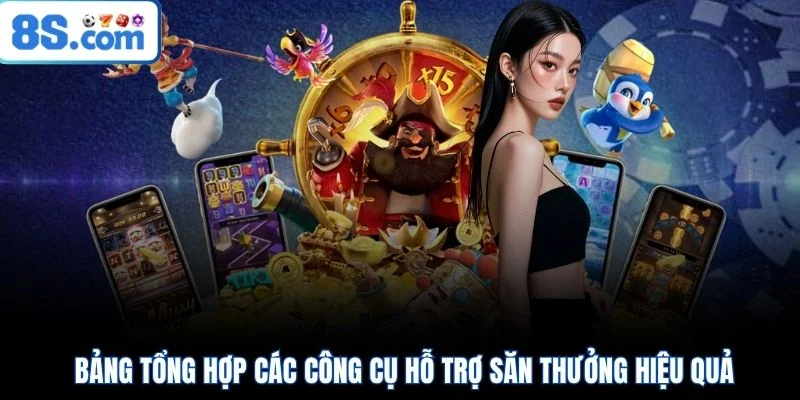 Bảng tổng hợp các công cụ hỗ trợ săn thưởng hiệu quả