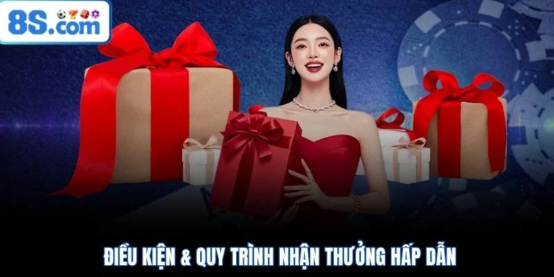 Điều kiện & quy trình nhận thưởng hấp dẫn